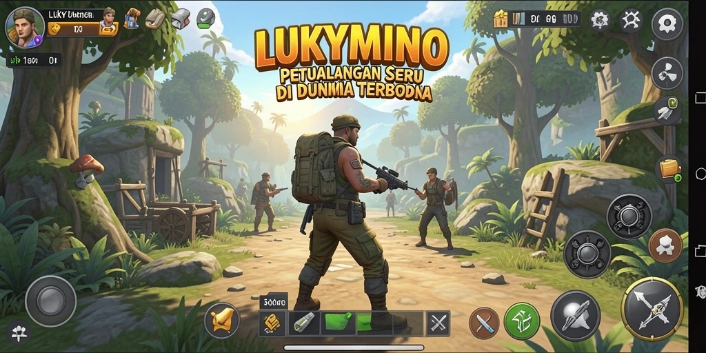 Gameplay mendebarkan dengan dunia terbuka yang luas dan menawan.