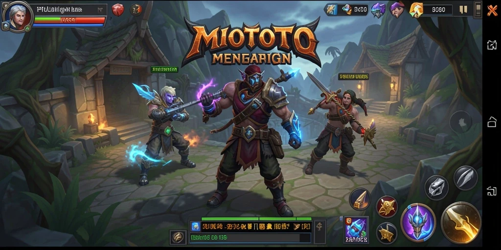 Tampilan screenshot dari gameplay menegangkan MIOTOTO.
