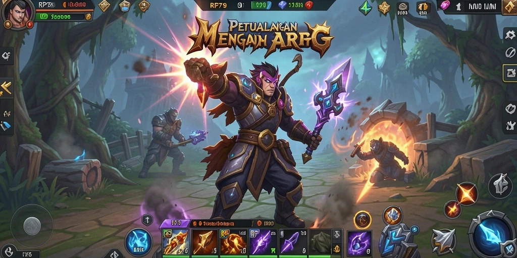 Tampilan gameplay RP79 yang menegangkan dan menantang di dunia ARPG.