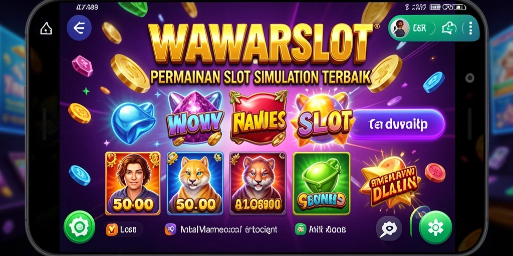Tampilan gameplay menarik dari WAWARSLOT dengan efek grafis yang luar biasa.