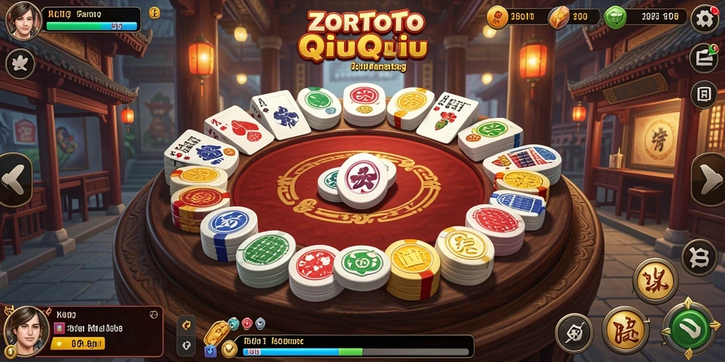 Gameplay seru ZORTOTO saat bermain QiuQiu dengan teman.